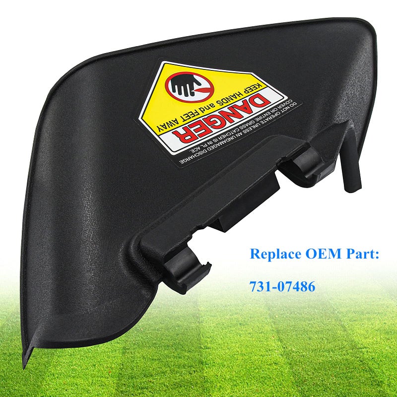 AILEETE 731-07486 Side Discharge Chute for MTD Craftsman Troy-Bilt Cub Cadet Yard Machines Yard Man Lawn Mower Side Discharge Chute 731-07486 - Image 3